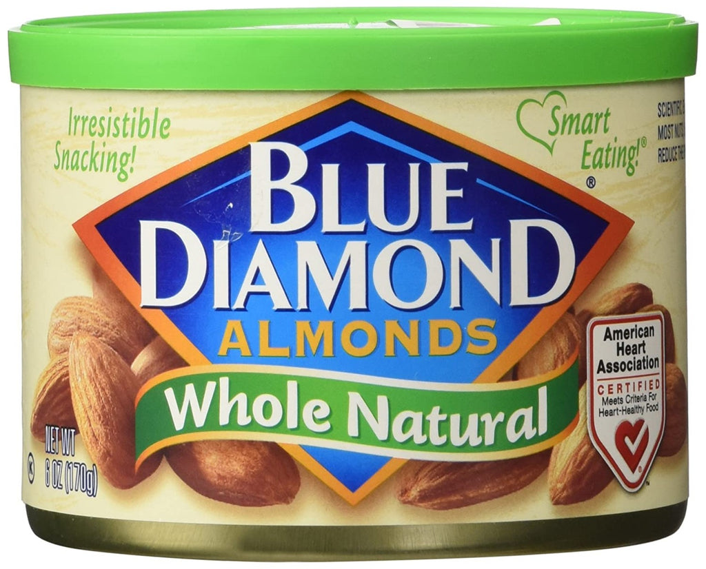 BLUE DIAMOND: Almond Wh Natl Tn, 6 oz