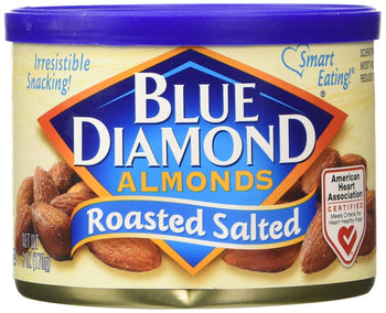 BLUE DIAMOND: Almond Rst Salt Tins, 6 oz