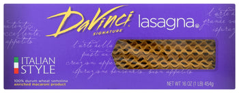 DAVINCI: Lasagna Pasta, 16 oz