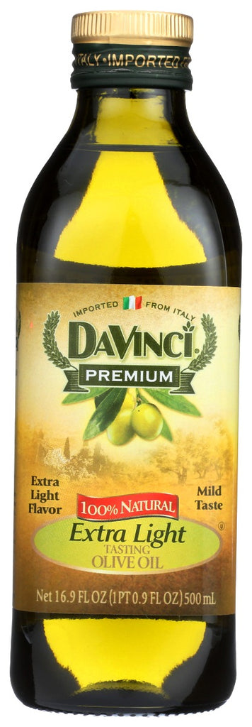 DAVINCI: Extra Light 100% Pure Olive Oil, 16.9 oz