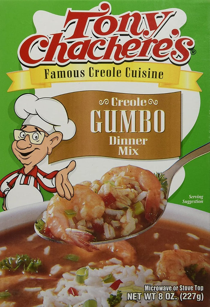 TONY CHACHERES: Creole Gumbo Rice Dinner Mix, 8 oz