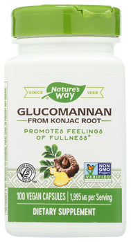 NATURES WAY: Glucomannan, 100 vc