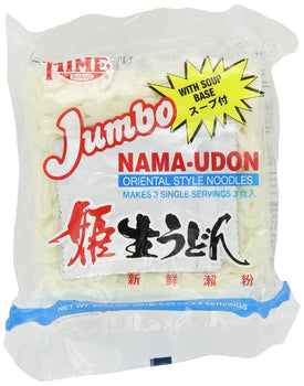 HIME: Jumbo Nama Udon Oriental Style Noodles, 20.82 oz