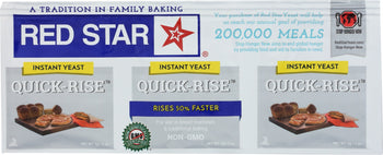 RED STAR: Yeast Quick Rise Env, 0.75 fo