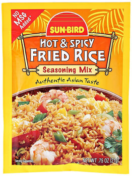 SUNBIRD: Mix Ssnng Fried Rc Hot Spcy, 0.75 oz