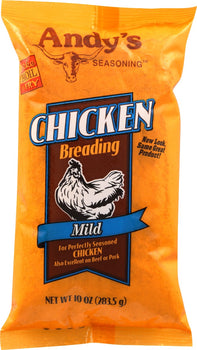 ANDYS SEASONING: Mild Chicken Breading, 10 oz