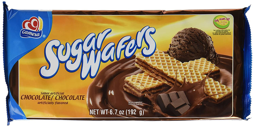 GAMESA: Wafer Choc Sugar, 6.7 oz