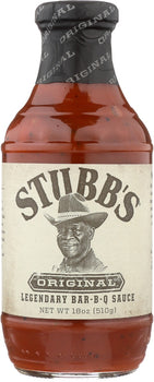 STUBBS: Original Legendary Barbeque Sauce, 18 oz