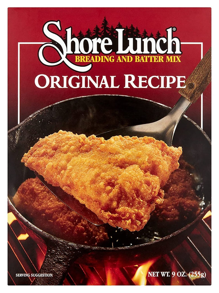 SHORE LUNCH: Original Recipe Fish Breading Batter Mix, 9 oz