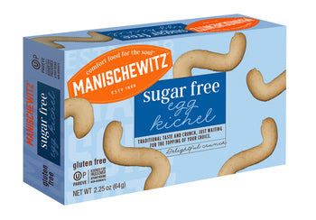 MANISCHEWITZ: Sugar Free Egg Kichel, 2.25 oz