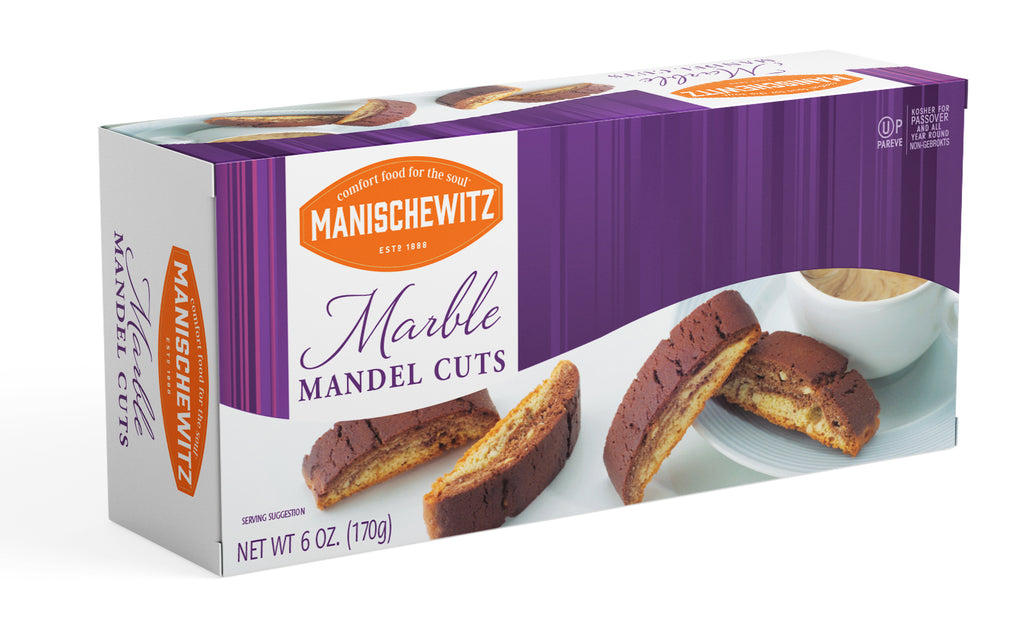 MANISCHEWITZ: Marble Mandel Cuts, 6 oz