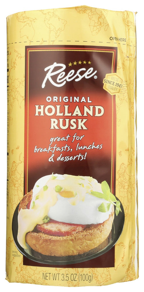 REESE: Original Holland Rusk, 3.5 oz