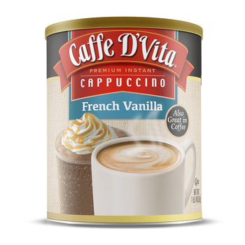 CAFFE D VITA: Cappuccino Frnch Vnlla, 1 lb