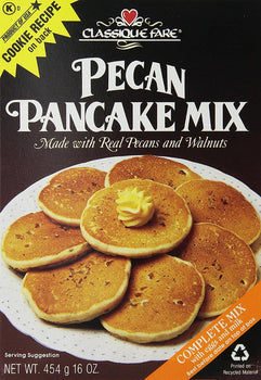 CLASSIQUE FARE: Pecan Pancake Mix, 16 oz