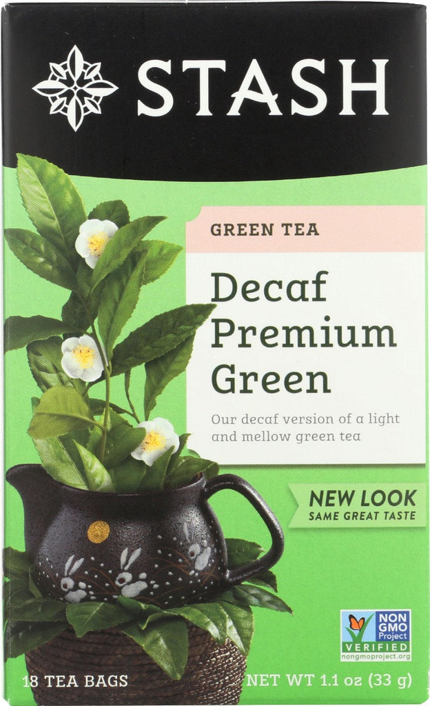 STASH TEA: Tea Decaf Grn, 18 bg