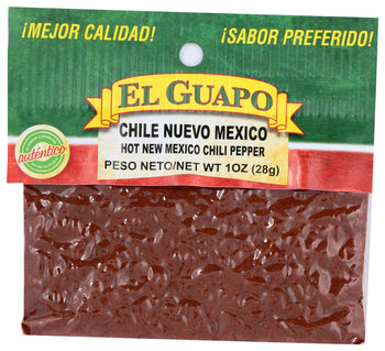 EL GUAPO: Chili Pwdr New Mex hot, 1 oz