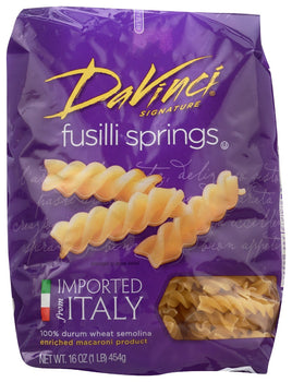 DAVINCI: Fusilli Springs Pasta, 16 oz