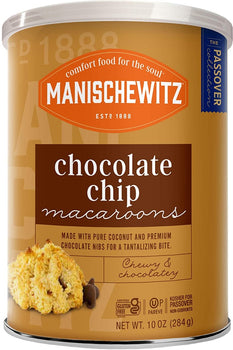 MANISCHEWITZ: Chocolate Chip Macaroons Cookie, 10 oz