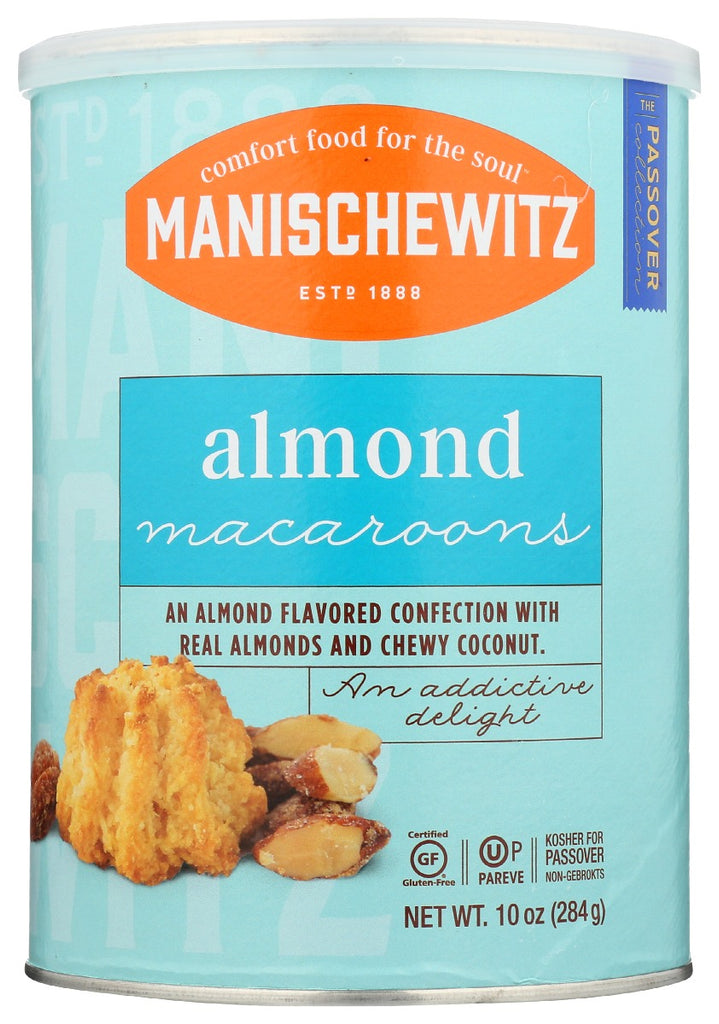 MANISCHEWITZ: Almond Macaroons Cookie, 10 oz