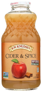 RW KNUDSEN FAMILY: Cider & Spice Juice, 32 fo