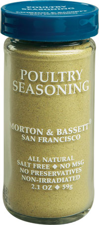 MORTON & BASSETT: Poultry Seasoning, 2.1 oz