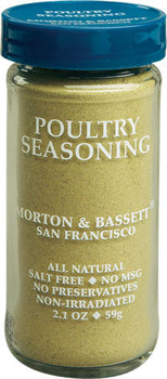 MORTON & BASSETT: Poultry Seasoning, 2.1 oz