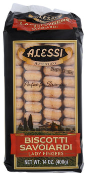 ALESSI: Biscotti Savoiardi Cookies Lady Fingers, 14 oz