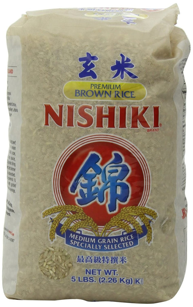 NISHIKI: Rice Brown Premium, 5 lb