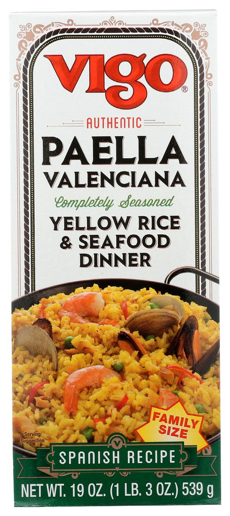 VIGO: Paella Valenciana Yellow Rice & Seafood Dinner, 19 oz