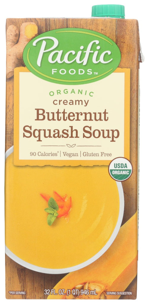 PACIFIC FOODS: Organic Creamy Butternut Squash Soup, 32 oz