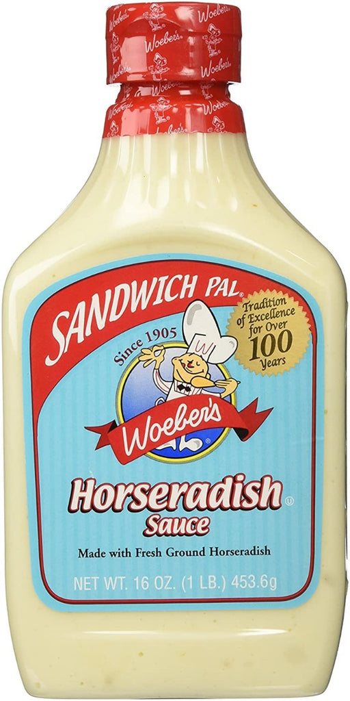 WOEBERS: Sauce Sndwch Pal Horseradish, 16 oz