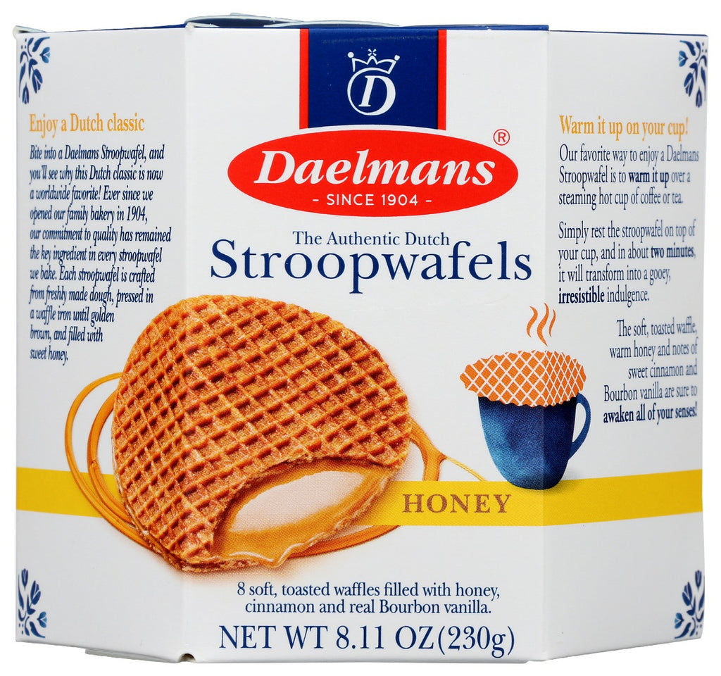 DAELMANS: Wafer Hny Stroopwafel, 8.11 oz