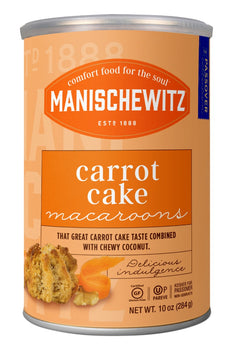 MANISCHEWITZ: Carrot Cake Macaroon Cookie, 10 oz