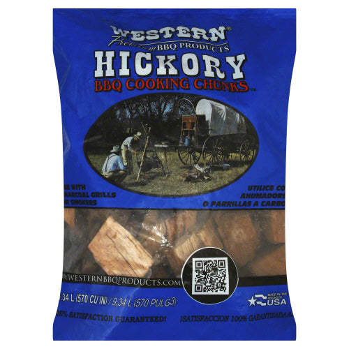 WESTERN: Wood Chunk Hickory, 10 lb