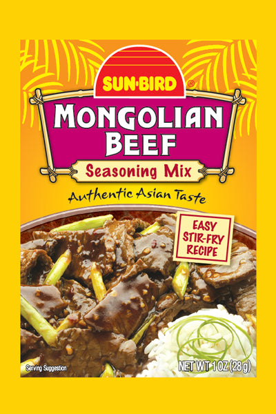 SUNBIRD: Mix Ssnng Beef Mongolian, 1 oz