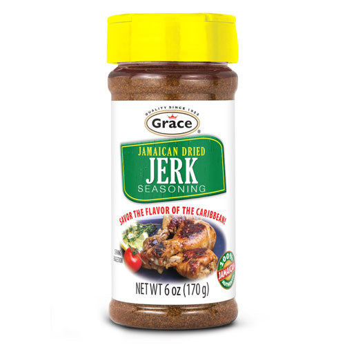 GRACE CARIBBEAN: Jamaican Dried Jerk Seasoning, 6 oz