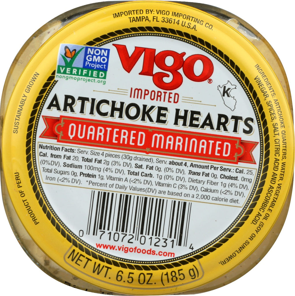 VIGO: Artichoke Heart Mrntd, 6 oz