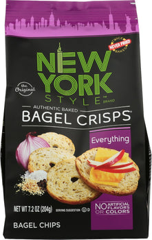 NEW YORK STYLE: Everything Bagel Crisps, 7.2 oz