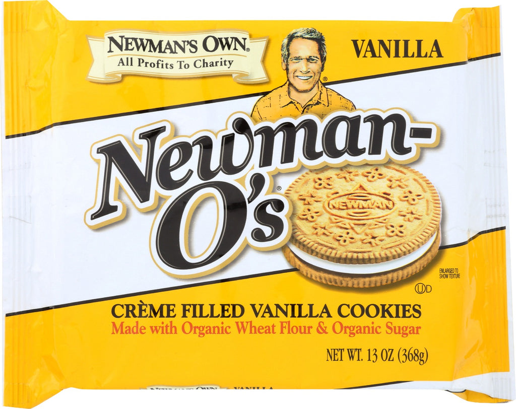 NEWMANS OWN ORGANIC: Cookie Vanilla Creme, 13 oz