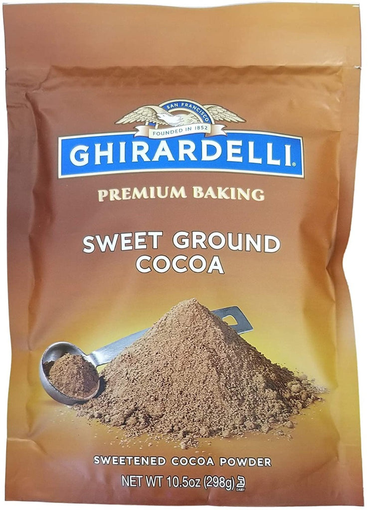 GHIRARDELLI: Cocoa Baking Swt Grnd Pou, 10.5 oz