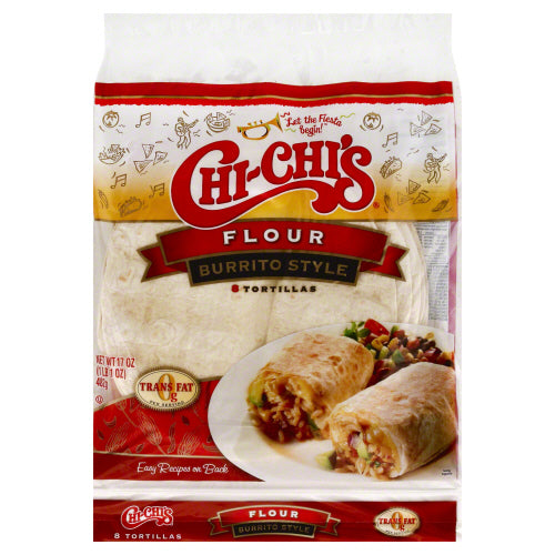 CHI CHIS: Burrito Style Tortillas, 17 oz