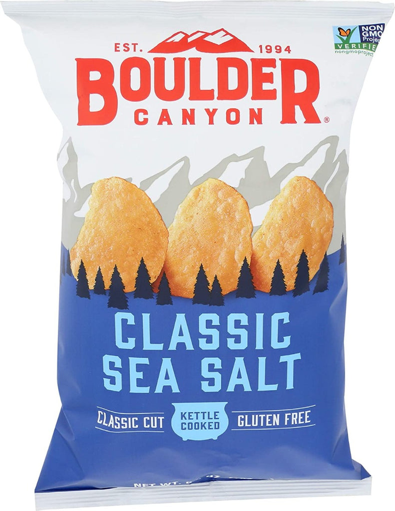 BOULDER CANYON: Classic Sea Salt Chip, 6.5 oz