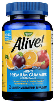 NATURES WAY: Alive Men's Gummy Vit, 75 pc