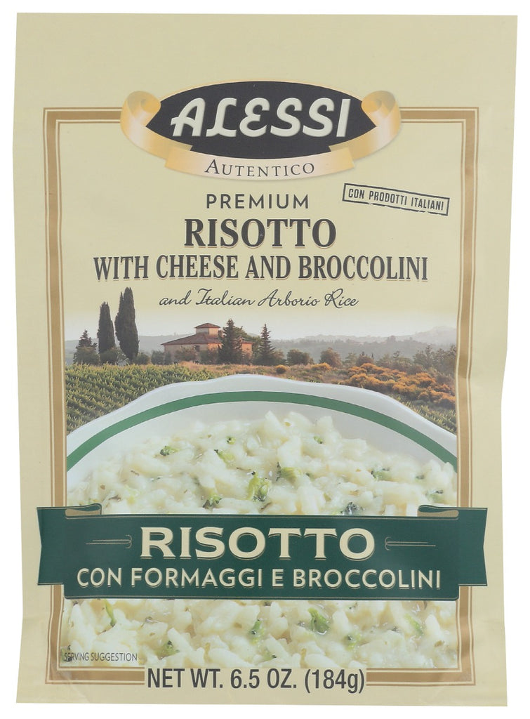 ALESSI: Risotto with Cheese and Broccolini, 6.5 oz