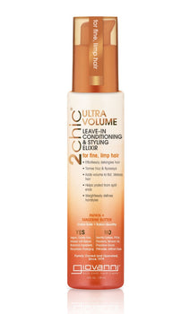 GIOVANNI COSMETICS: 2Chic Ultra Volume Leave In Conditioning & Styling Elixir, 4 oz