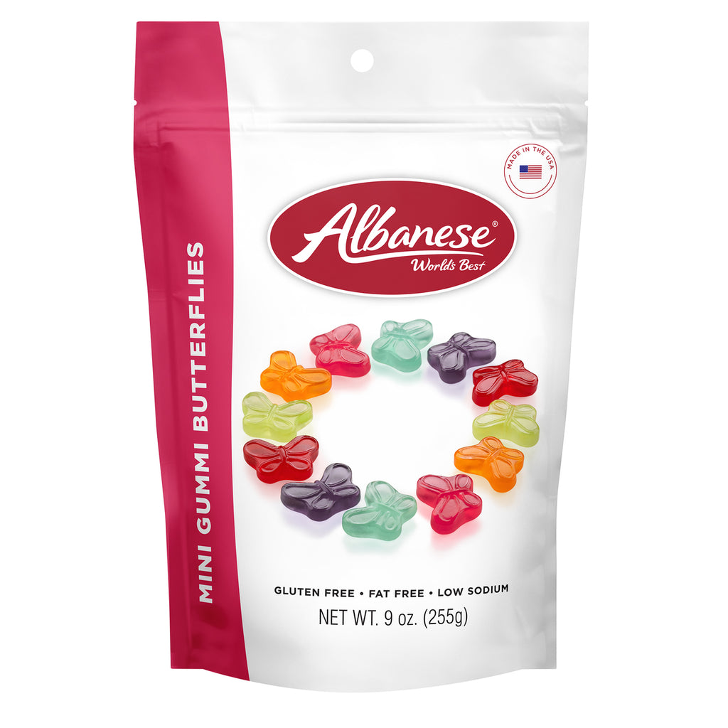 ALBANESE: Gummi Butterfly Mini, 9 oz