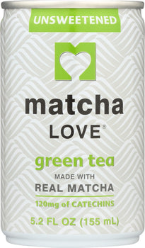 MATCHA LOVE: Unsweetened Green Tea, 5.2 fo