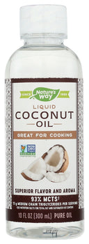 NATURES WAY: Coconut Oil Liq, 10 fo