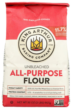 KING ARTHUR: Flour Unblchd All Purpose, 32 oz