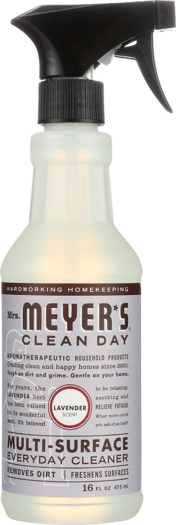 MRS MEYERS CLEAN DAY: Lavender Multi-Surface Everyday Cleaner, 16 oz